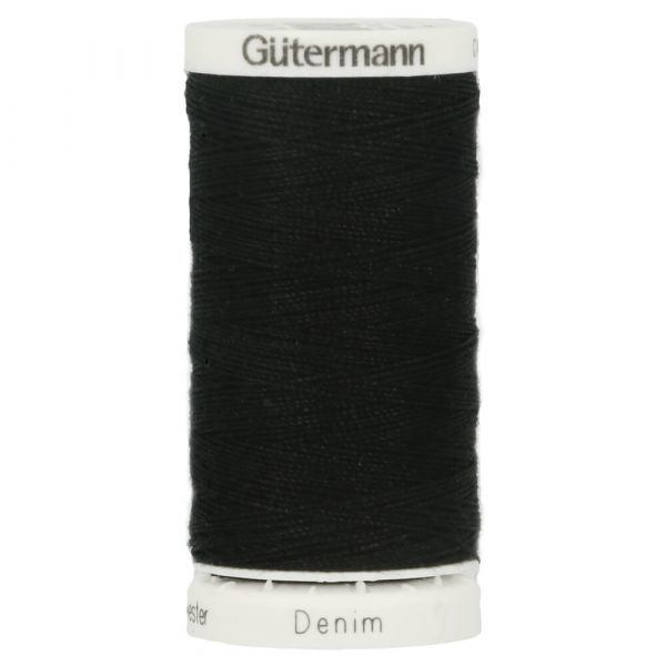 Gütermann Jeansgaren - Zwart - 1000