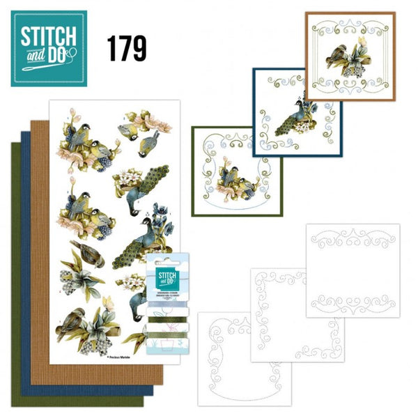 Stitch & Do Set 179 - Flowers and Friends