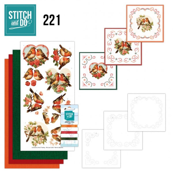 Stitch & Do Set 221 - Romantic Birds