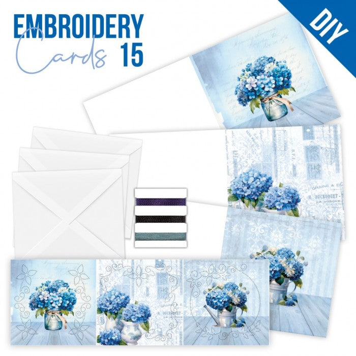 Stitch & Do Cards 015 - Blue Meadow
