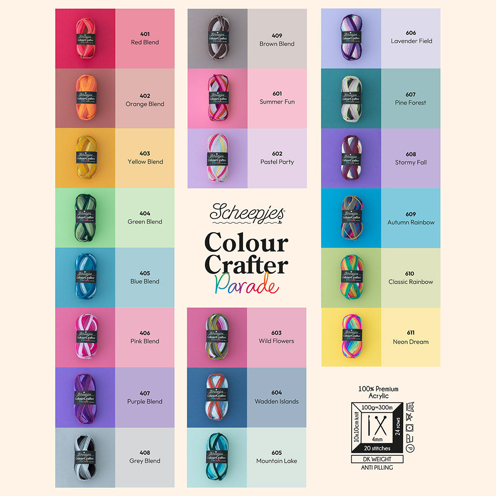 Colour Crafter Parade - Mountain Lake - 605