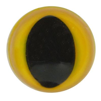 Veiligheidskattenogen - Geel - 12.0 mm
