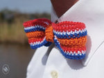 Koningsdag Strikje Rood Wit Blauw