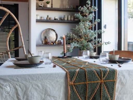 Glam Christmas Tafelloper