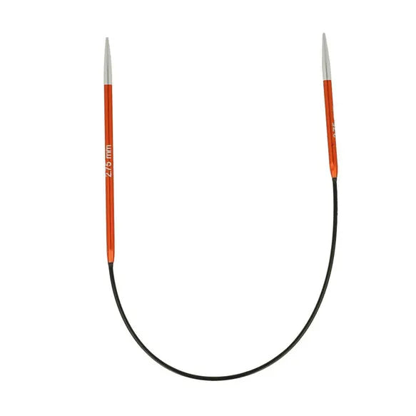 Rondbreinaald - KnitPro Zing - 2.75 mm 25 cm