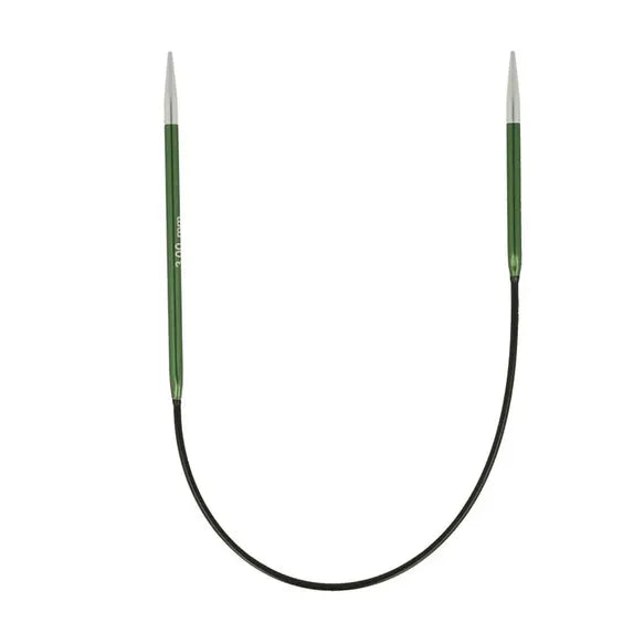 Rondbreinaald - KnitPro Zing - 3.0 mm 25 cm