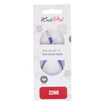 Rondbreinaald - KnitPro Zing - 4.50 mm 25 cm