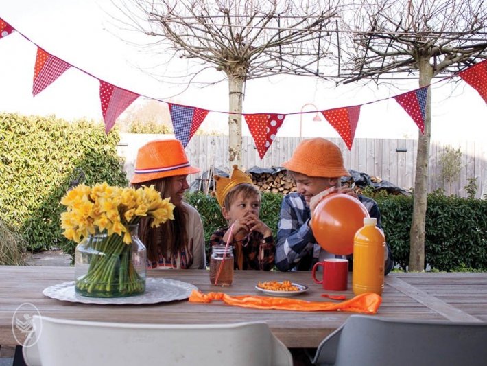 Koningsdag Orange Bucket Hat
