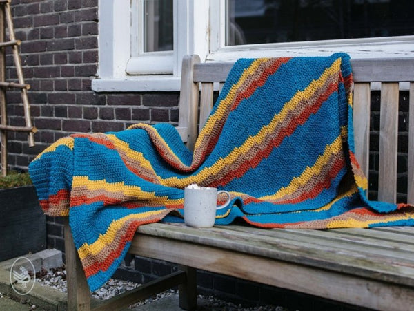 Stairs Blanket Durable Double Four