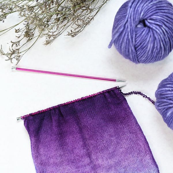 KnitPro Breinaalden met knop 40cm 5.50mm