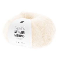 Mohair Merino chunky cream 1