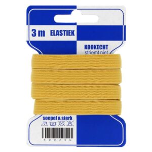50020C-645-1 Elastiek Geel