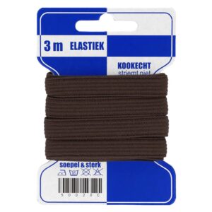 50020C-881-1 Elastiek Bruin