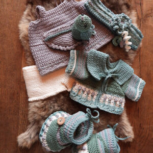 69042-023 XXL Funny kledingset Birdy - grey