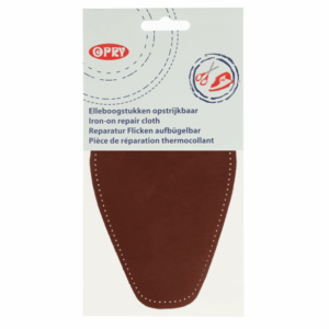 102366-024 Opry Elleboogstukken Opstrijkbaar - Bruin Rood 987