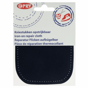 102466-210_1 Opry Kniestukken Opstrijkbaar - Blauw 210