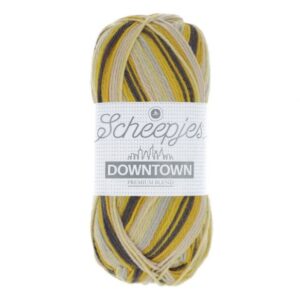 1736-405-1 Scheepjes Downtown 50 gr - kleurcode 405 - Streetlights - Geel, Grijs