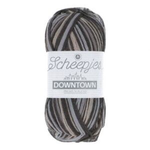 1736-414-1 Scheepjes Downtown 50 gr - kleurcode 414 - Sidewalk - Grijs