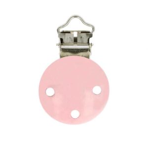60834-1-1 Opry Houten speenklem - kleurcode 749 - roze