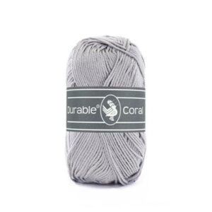 278_010.6__2232 Durable Coral Katoen 50g - 2232 - Light Grey