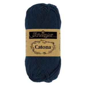 1678-124_1 Scheepjes Catona 50g 10x50g - kleur 124 - Ultramarine