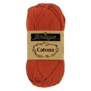 1678-388_1 Scheepjes Catona 10x50g - kleur 338 - Rust