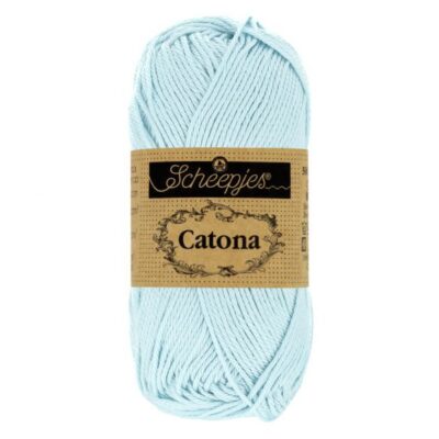 1678-509_1 Scheepjes Catona 50g - kleur 509 Baby Blue