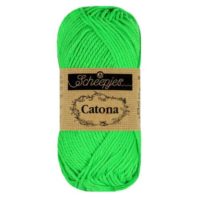 1678-602-1 Scheepjes Catona 10x50g - kleur 602 - Neon Green