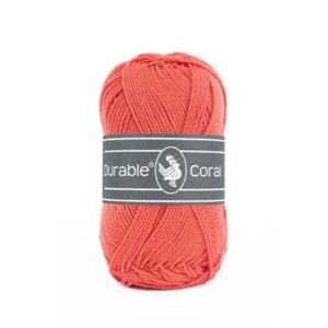 278_010.6__2190 Durable Coral Katoen 50g - 2190 - Coral