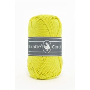 278_010.6__351 Durable Coral Katoen 50g - 351 - Light Lime