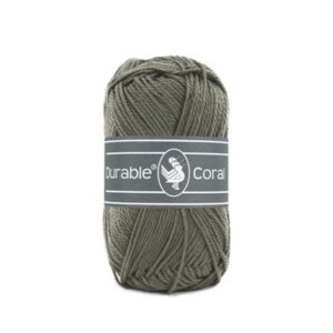 278_010.6__389 Durable Coral Katoen 50g - 389 - Slate