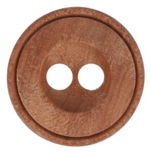 67669-1 Knoop hout 2-gaats maat 28-44 17.50-27.50mm - kleur 32