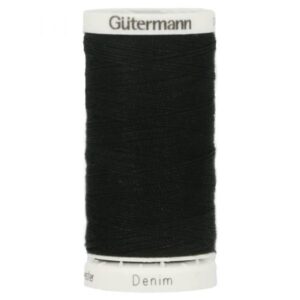 Gütermann Jeansgaren Denim 100m - 1000 - Zwart