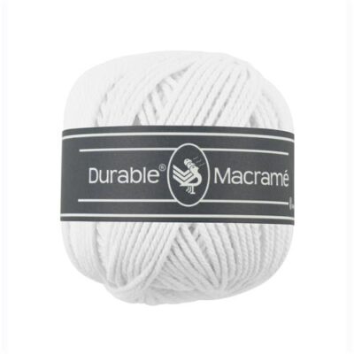 010.74__310_8601 Durable Macramé - kleur 310 - White