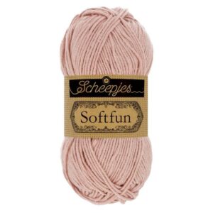 1592-2612_1 Scheepjes Softfun 50gr - 2612 Crepe