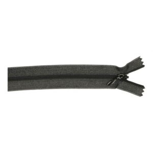 AS22-10-000 Blinde Rits 22 cm - kleurcode 000 - Zwart