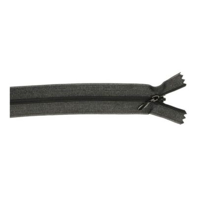 AS22-10-000 Blinde Rits 22 cm - kleurcode 000 - Zwart