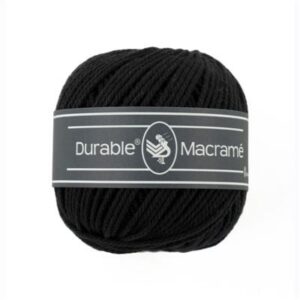 Durable Macrame Zwart 325