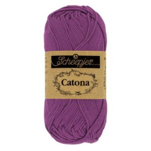1678-282_1 Scheepjes Catona 10x50g - kleur - 282 - Ultraviolet