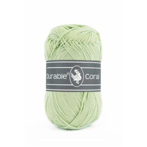 010.6__2158_71 Durable Coral Katoen 50g - 2158 - Light Green