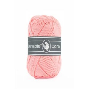 010.6__386_135 Durable Coral Katoen 50g - 386 - Rosa