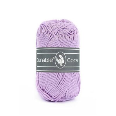 010.6__396_138 Durable Coral Katoen 50g - 396 - Lavendel