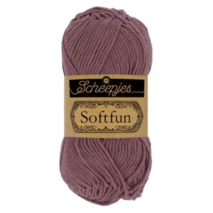 1592-2624_1 Scheepjes Softfun 50gr - 2624 Mauve