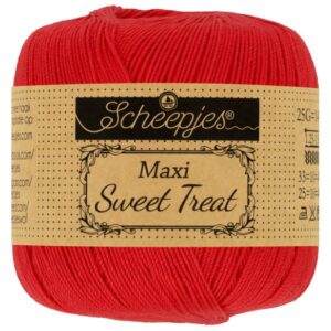 1703-115-1 Scheepjes Maxi Sweet Treat - 115 Hot Red