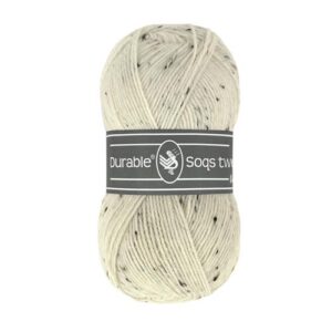 010.91__326_111758 Durable Soqs Tweed 50gr - 326 - Ivory
