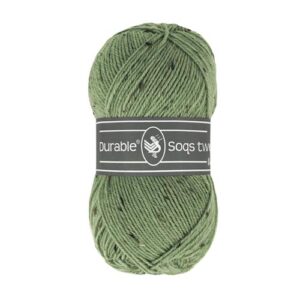 010.91__424_111764 Durable Soqs Tweed 50gr - 424 - Saxon Green