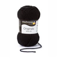 035.9807565__299_61972 SMC Wool 85 50gr (bol) - 299 - Zwart