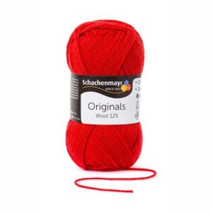 035.9807568__131_60672 SMC Wool 125 50gr (bol) - 131 - Rood