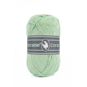 010.6__2137_62 Durable Coral Katoen 50g - 2137 - Mint