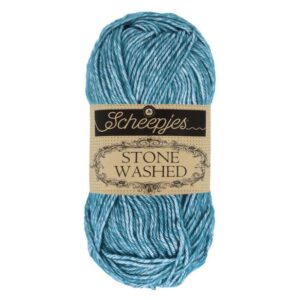 1664-805-0 Scheepjes Stone Washed 50g - 805 Blue Apatite
